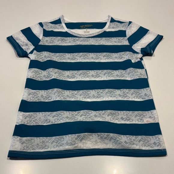 Arizona Jean Company Other - Girl’s Arizona Jean Company striped short sleeve top Size Medium NWOT
